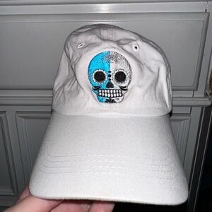 Dia De La Muertos “Day of The Dead” Skull Hat by Volcan Tequila Unisex O/S NWOT